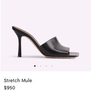Bottega venta stretch mule in good condition, authentic!!